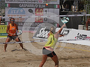 ITF Beach Tennis World Championship 2016 Ã¢â¬â Ladies Double Final